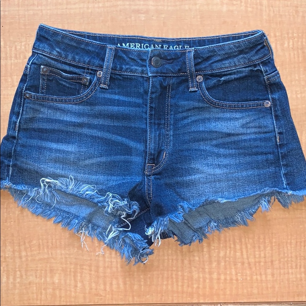 American eagle booty shorts high rise